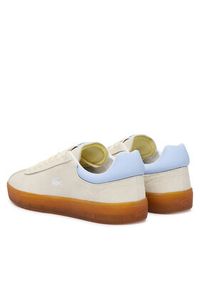 Lacoste Sneakersy Baseshot 51SFA0083 40F Kremowy. Kolor: kremowy. Materiał: skóra, zamsz #4