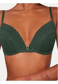 Triumph Biustonosz z fiszbiną Aura Spotlight T WHU 10216452 Zielony. Kolor: zielony. Materiał: syntetyk #4