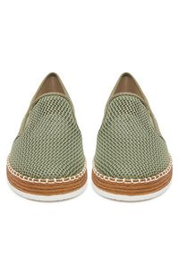 Rieker Półbuty L7873-52 Zielony. Kolor: zielony. Materiał: materiał #4