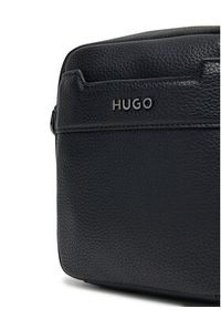 Hugo - HUGO Saszetka 50541948 Czarny. Kolor: czarny. Materiał: skóra