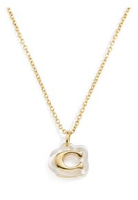 Coach Naszyjnik 37541351 Złoty. Materiał: metalowe. Kolor: złoty #3