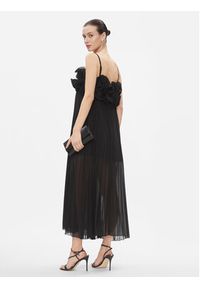 ViCOLO Sukienka koktajlowa TR1108 Czarny Regular Fit. Kolor: czarny. Materiał: syntetyk. Styl: wizytowy #5