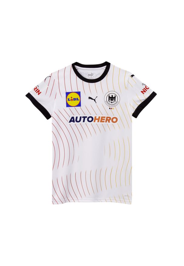 Puma - Damska koszulka domowa reprezentacji Niemiec w piłce ręcznej 2024 PUMA. Kolor: wielokolorowy, biały, czarny