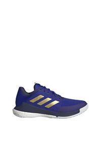 Buty do siatkówki dla dorosłych Adidas Crazyflight Shoes. Kolor: wielokolorowy, niebieski, żółty. Materiał: materiał. Sport: siatkówka