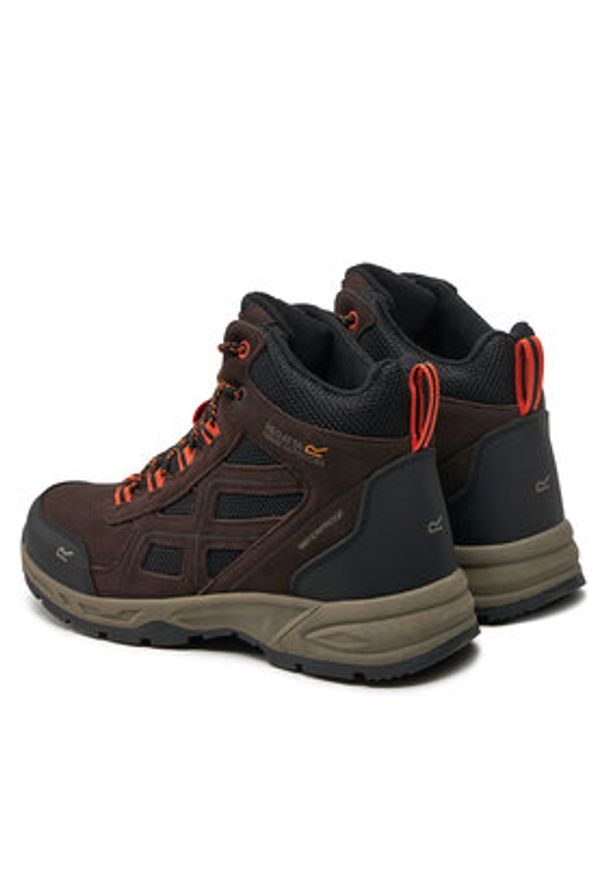 Regatta Trekkingi VendeavorSuede Bt RMF836 Bordowy. Kolor: czerwony. Materiał: zamsz, skóra. Sport: turystyka piesza