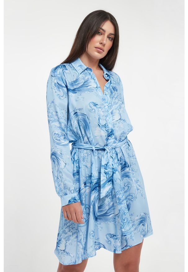 Versace Jeans Couture - Sukienka mini VERSACE JEANS COUTURE. Długość: mini