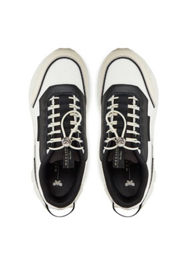 Weekend Max Mara Sneakersy Albatro 2515761034650 Biały. Kolor: biały. Materiał: materiał
