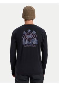 Quiksilver Longsleeve Coastal Run EQYKT04400 Czarny Regular Fit. Kolor: czarny. Materiał: syntetyk. Długość rękawa: długi rękaw #2