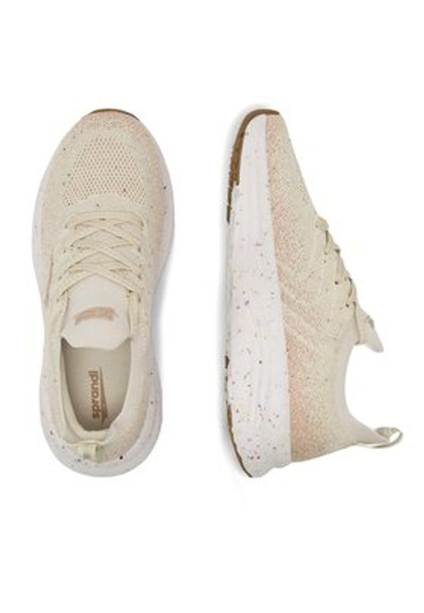Sprandi Sneakersy LEA-7805A Beżowy. Kolor: beżowy. Materiał: materiał