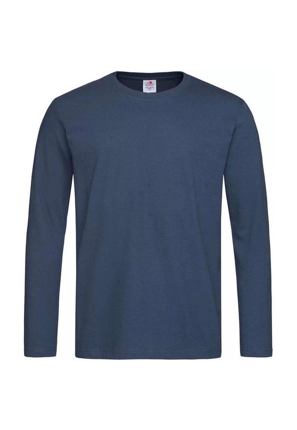 Stedman - Koszulka Z Długim Rękawem Unisex Comfort Dla Dorosłych. Kolor: niebieski. Długość rękawa: długi rękaw. Długość: długie