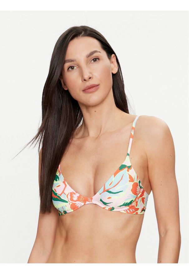 Maaji Góra od bikini Neon Leafy PT5078SUN001 Kolorowy. Materiał: syntetyk. Wzór: kolorowy