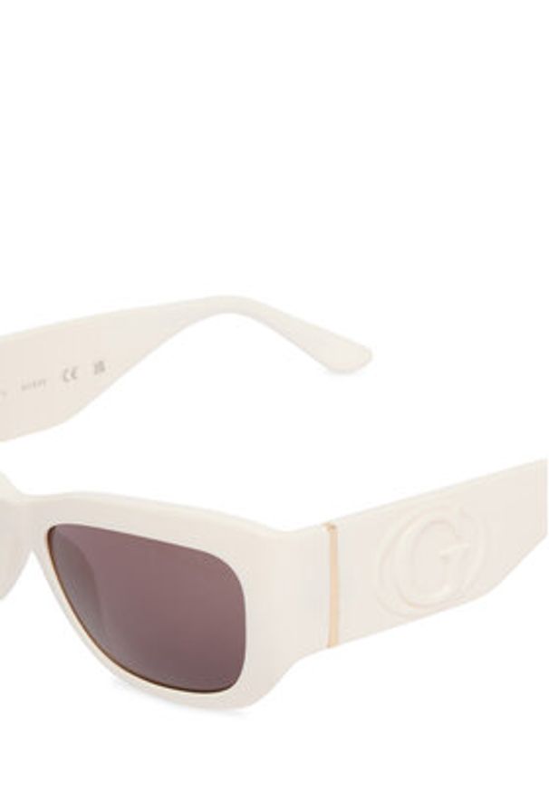 Guess Okulary przeciwsłoneczne GU00253 Kremowy. Kolor: kremowy