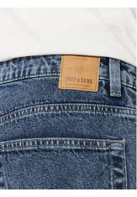 Only & Sons Jeansy Edge 22022399 Granatowy Loose Fit. Kolor: niebieski #4