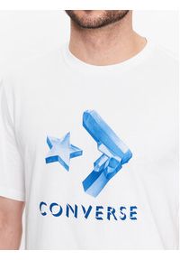 Converse T-Shirt Crystallized Star Chevron 10024596-A02 Biały Standard Fit. Kolor: biały. Materiał: bawełna #3