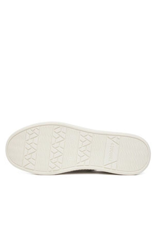 Remonte Sneakersy D2E04-80 Beżowy. Kolor: beżowy. Materiał: syntetyk, materiał