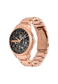 Armani Exchange Zegarek Hampton Automatic AX2456 Złoty. Kolor: złoty