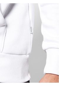 Jack & Jones - Jack&Jones Bluza Corp Old Logo 12137054 Biały Regular Fit. Kolor: biały. Materiał: syntetyk, bawełna
