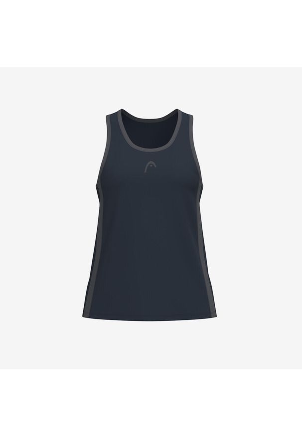 Head - CLUB 25 Tank Top Girls. Kolor: niebieski. Materiał: mesh