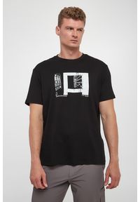 Armani Exchange - T-shirt męski z nadrukiem ARMANI EXCHANGE. Wzór: nadruk #2