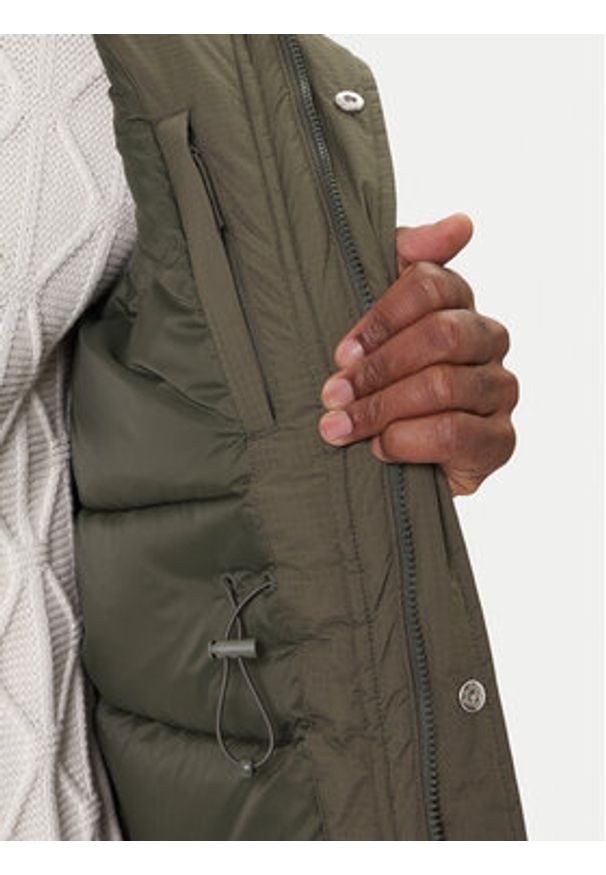 Hunter Parka Angus HARM0018252 Zielony Regular Fit. Kolor: zielony. Materiał: syntetyk