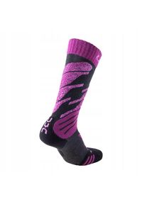 UYN - Ski Junior Socks. Kolor: szary, brązowy, wielokolorowy. Sport: narciarstwo