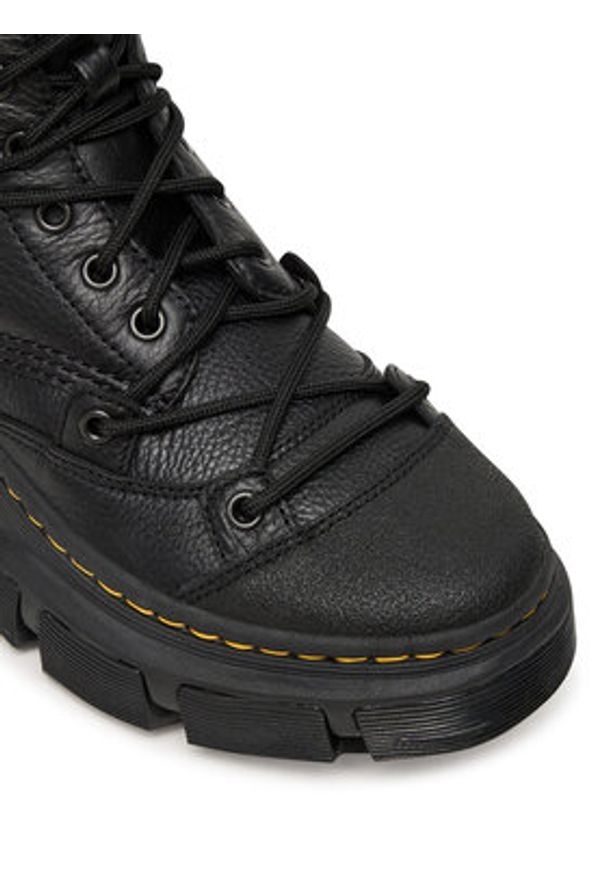 Dr. Martens Trzewiki Dmxl DM41646001 Czarny. Kolor: czarny. Materiał: skóra
