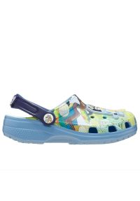 Klapki Crocs Classic Bluey Clog 210559-90H - niebieskie. Kolor: niebieski. Wzór: motyw z bajki. Sezon: lato