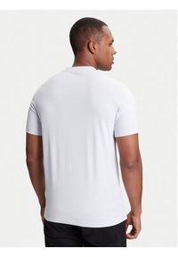 Karl Lagerfeld - KARL LAGERFELD T-Shirt 755710 553224 Turkusowy Slim Fit. Typ kołnierza: dekolt w karo. Kolor: turkusowy. Materiał: bawełna #5
