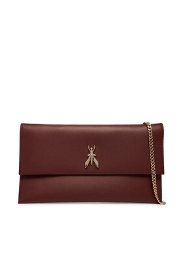 Patrizia Pepe Torebka CB5460/L011-B861 Brązowy. Kolor: brązowy. Materiał: skórzane