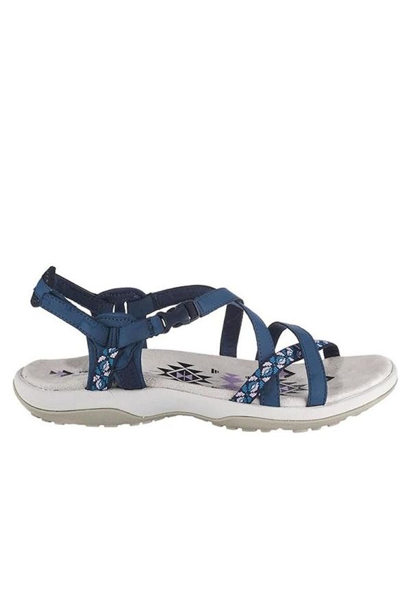 skechers - Sandały Skechers Model Reggae Slim Vacay Kolor Niebieski. Kolor: niebieski. Materiał: tkanina. Sezon: lato