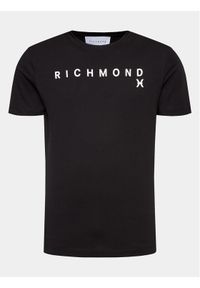 Richmond X T-Shirt UMA23082TS Czarny Regular Fit. Kolor: czarny. Materiał: bawełna #1