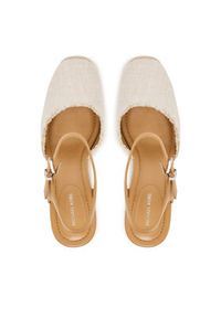 MICHAEL Michael Kors Espadryle Kenzie Wedge 40S6KZMS2D Écru. Kolor: kremowy. Materiał: materiał #2