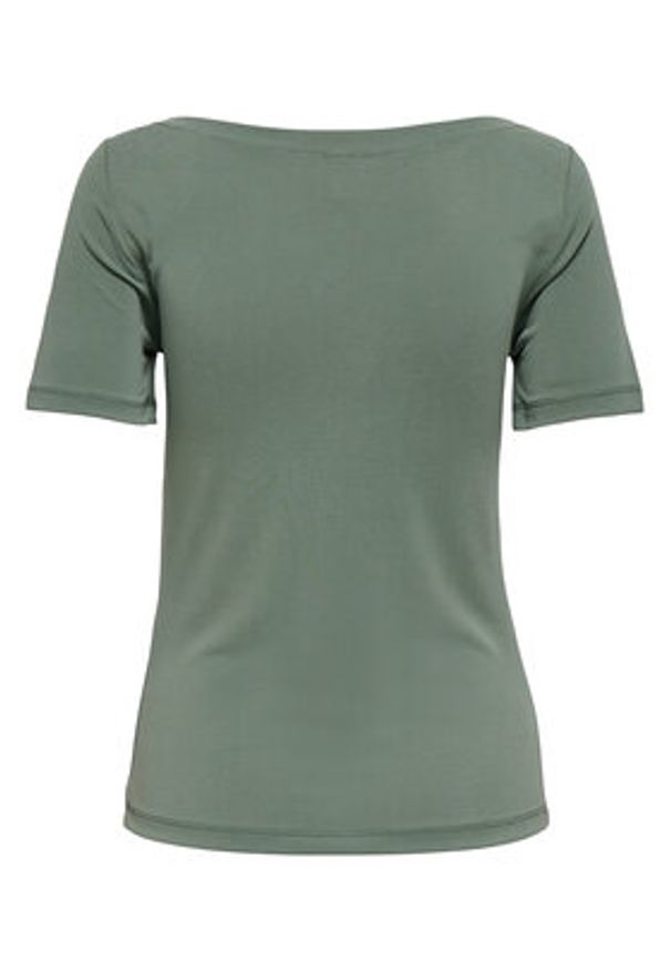 only - ONLY T-Shirt Free 15367559 Zielony Regular Fit. Kolor: zielony. Materiał: syntetyk