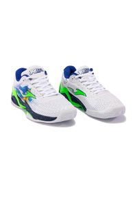 Buty tenisowe męskie Joma Ace Men clay. Kolor: wielokolorowy, biały, niebieski, zielony. Sport: tenis