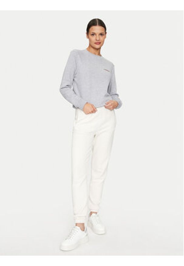 Guess Jeans Bluza W4YQ07 KC811 Szary Regular Fit. Kolor: szary. Materiał: bawełna