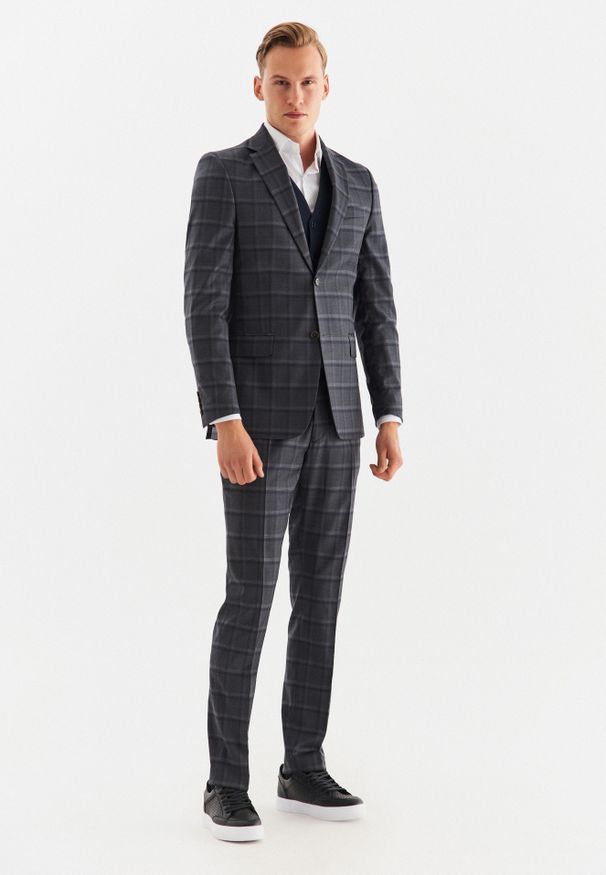 Pako Lorente - PAKO LORENTE – Marynarka garniturowa P22WP-3G-032-S-S. Materiał: wełna