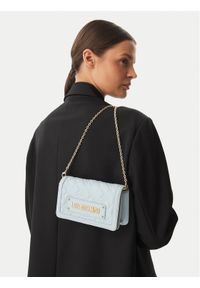 Love Moschino - LOVE MOSCHINO Torebka JC5681PP1OLA0701 Niebieski jasny. Kolor: niebieski. Materiał: skórzane #1