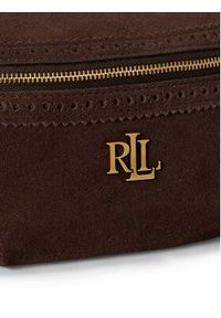 Lauren Ralph Lauren - LAUREN RALPH LAUREN Torebka 431P15644002 Brązowy. Kolor: brązowy. Materiał: skórzane, zamszowe #4