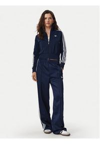 Adidas - adidas Spodnie dresowe Satin Sst Loose Trackpant KS7339 Granatowy Relaxed Fit. Kolor: niebieski. Materiał: syntetyk #2