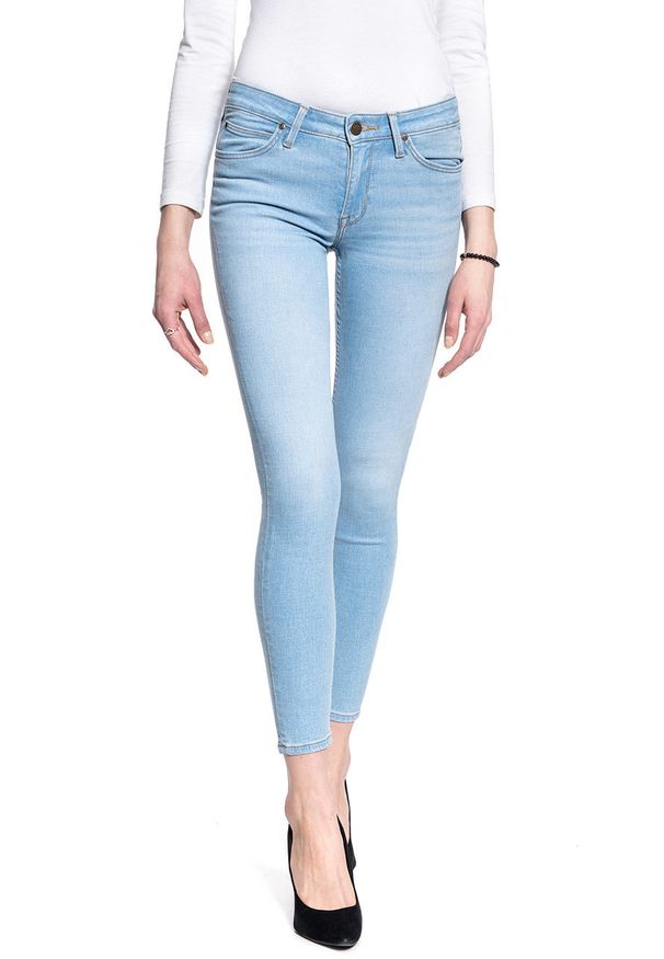 Lee - DAMSKIE SPODNIE JEANSOWE LEE Scarlett BLEACHED AZUR L526PQXL 112111813