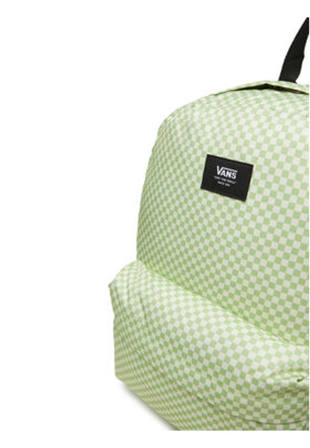 Vans Plecak Old Skool Check VN000H4XCLH1 Zielony. Kolor: zielony. Materiał: materiał