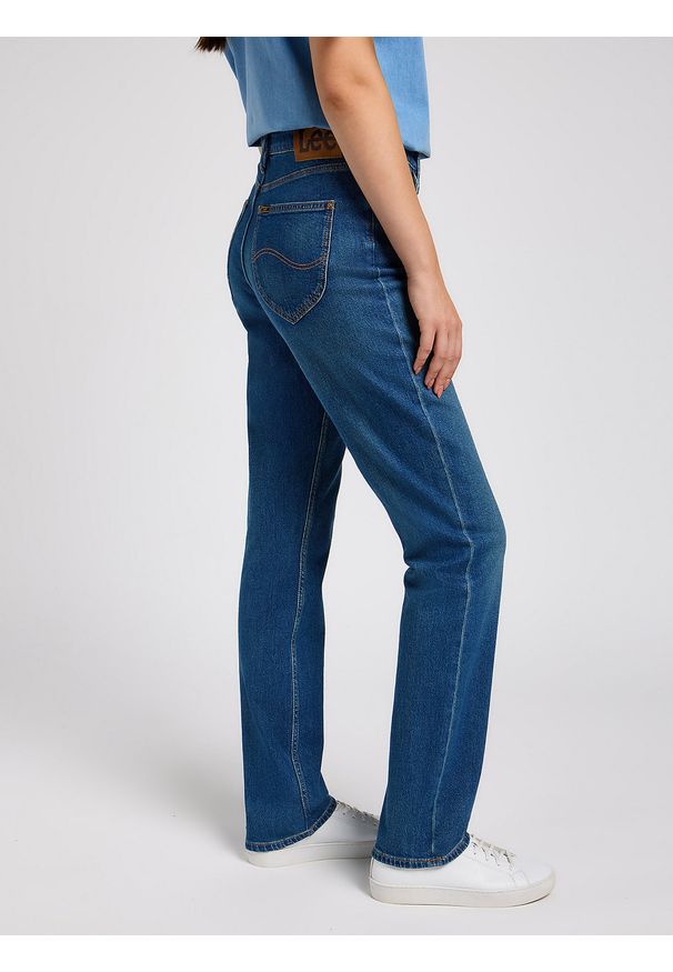 Lee - DAMSKIE SPODNIE LEE MARION STRAIGHT SUNKEN WATERFALL 112351240