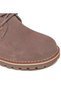 Jenny Fairy Trapery WS722-28G Brązowy. Kolor: brązowy. Materiał: skóra #5