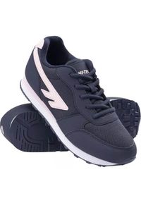 Hi-tec - Buty do chodzenia damskie Hi-Tec Ernes. Zapięcie: sznurówki. Kolor: niebieski. Materiał: guma, syntetyk, tkanina, materiał. Szerokość cholewki: normalna. Sport: turystyka piesza