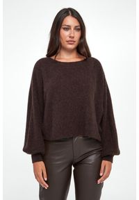 Marella Sport - Sweter damski wełniany Faraday MARELLA SPORT. Materiał: wełna. Styl: sportowy #3