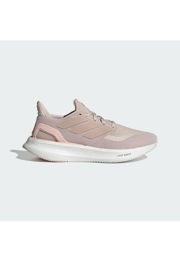 Adidas - Buty Pureboost 5 Running. Okazja: na co dzień. Kolor: fioletowy, różowy, wielokolorowy. Materiał: materiał. Sport: bieganie