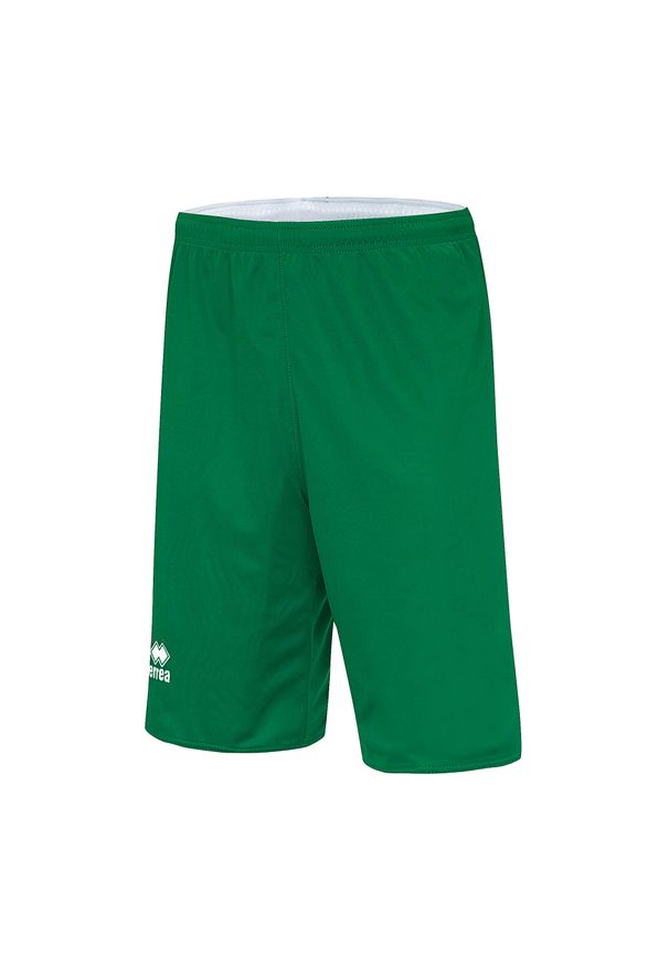ERREA - Szorty Errea Chicago Panta Double Jr Dzieci. Kolor: zielony. Styl: sportowy. Sport: koszykówka