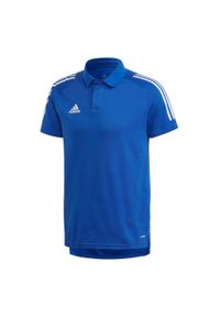 Adidas - Condivo 20 Polo 237. Typ kołnierza: polo. Kolor: niebieski