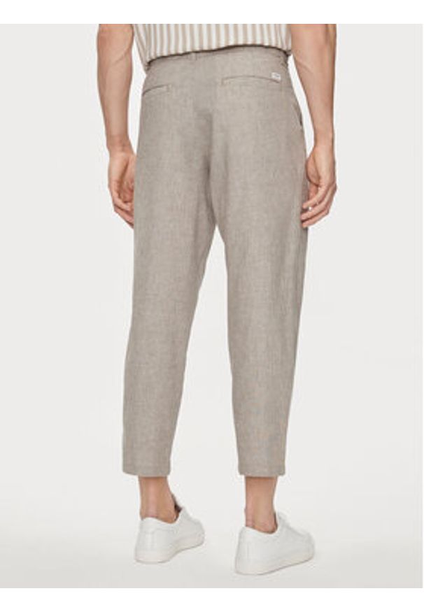 Jack & Jones - Jack&Jones Spodnie materiałowe Bill 12248993 Szary Regular Fit. Kolor: szary. Materiał: bawełna