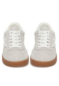 DeeZee Sneakersy AM25219 Szary. Kolor: szary. Materiał: skóra